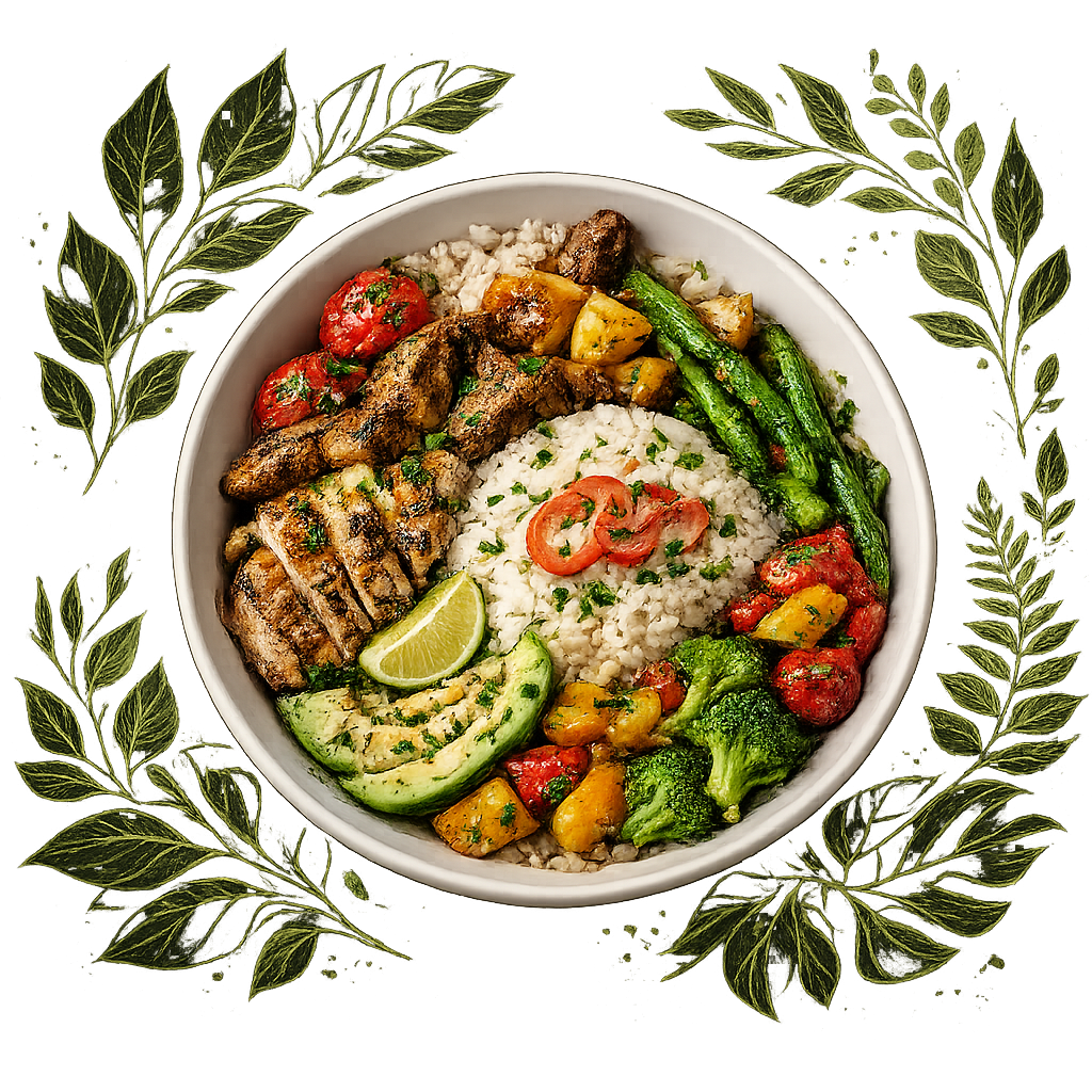 Fresh healthy meal